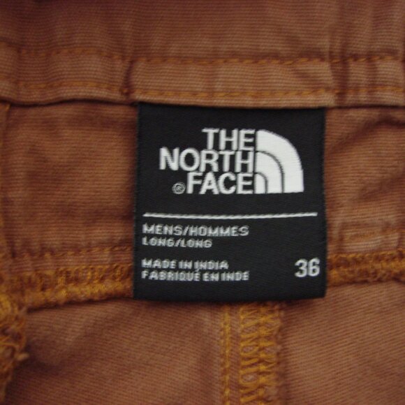 The North Face North Dome Shorts Mens Size 36 Long Inseam 11" Rust Orange - Picture 5 of 14